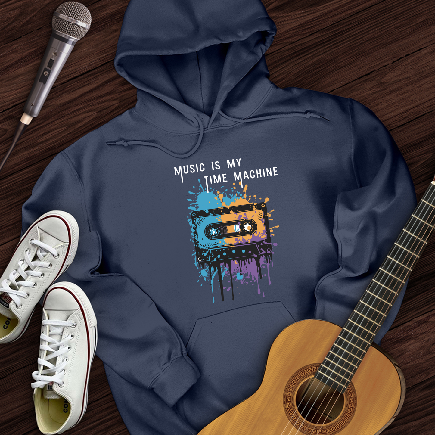 Music Is My Time Machine Hoodie