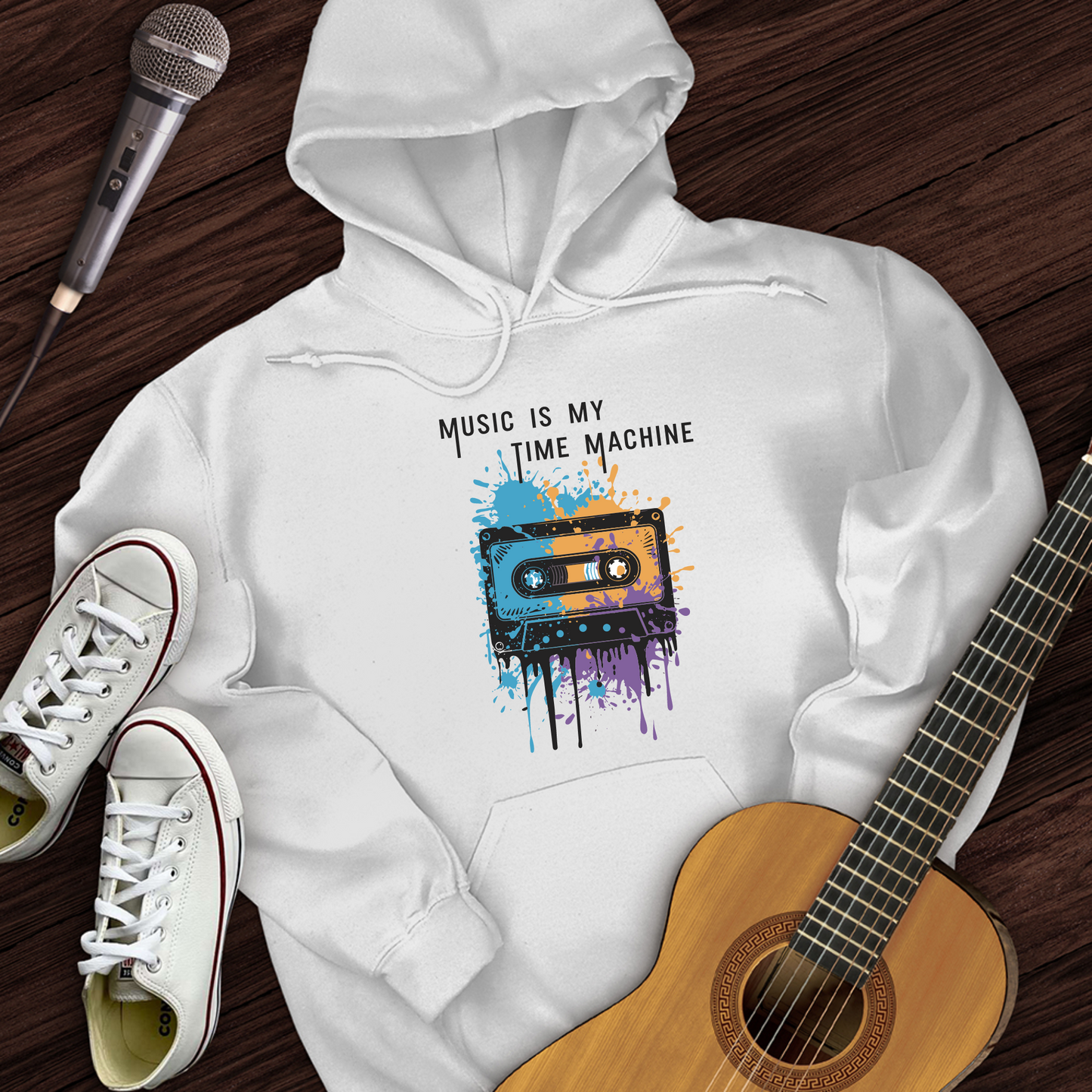 Music Is My Time Machine Hoodie