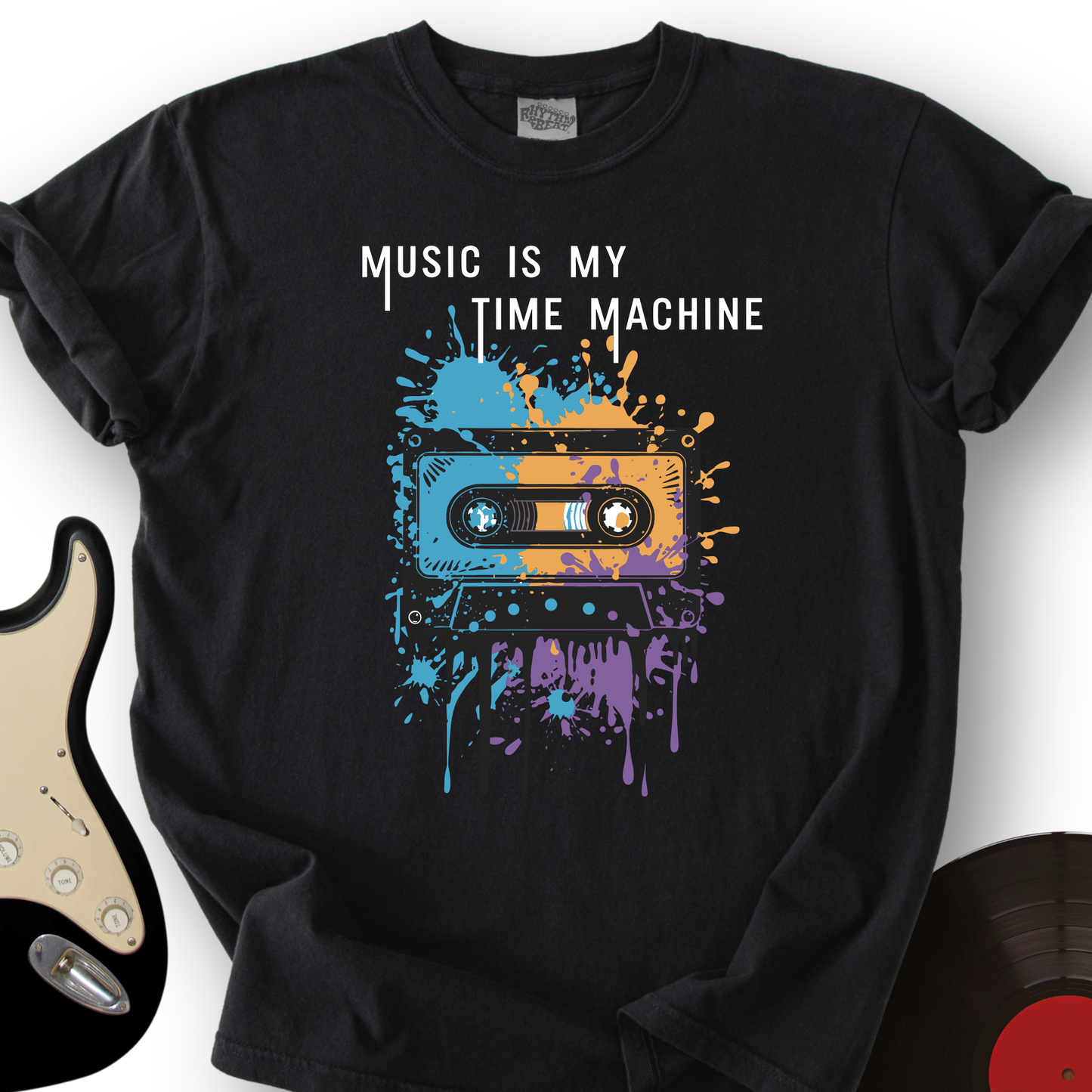 Music Is My Time Machine T-Shirt