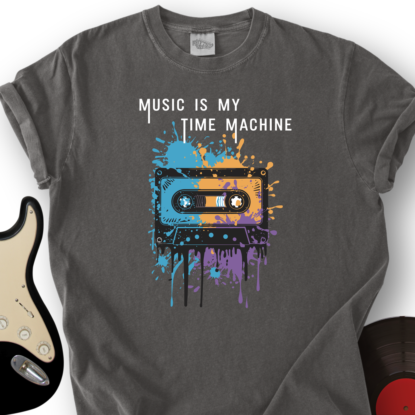 Music Is My Time Machine T-Shirt