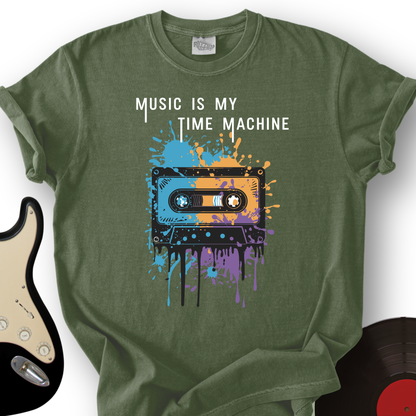 Music Is My Time Machine T-Shirt