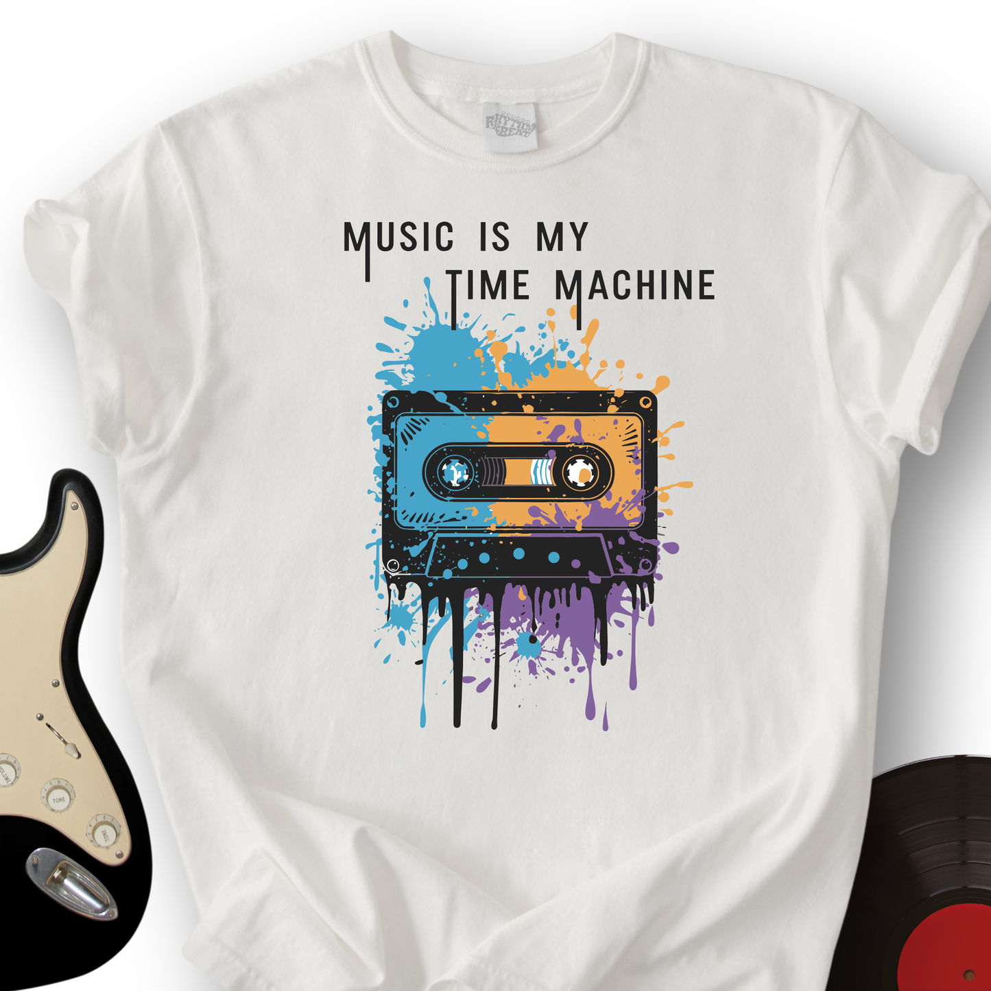 Music Is My Time Machine T-Shirt