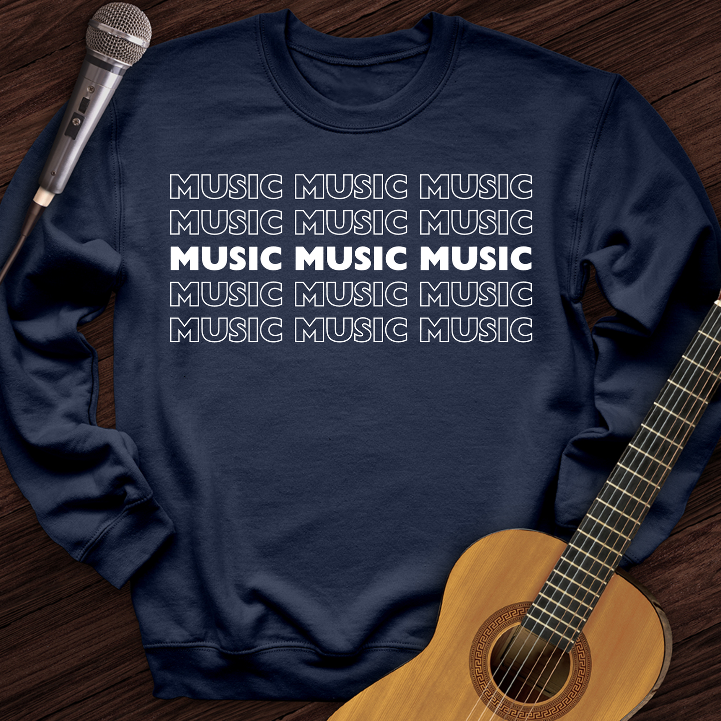 Music Music Music Crewneck