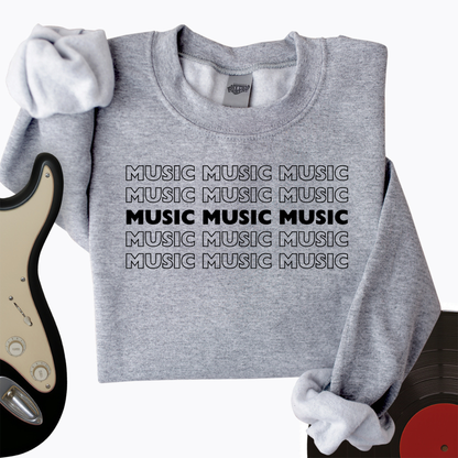 Music Music Music Crewneck