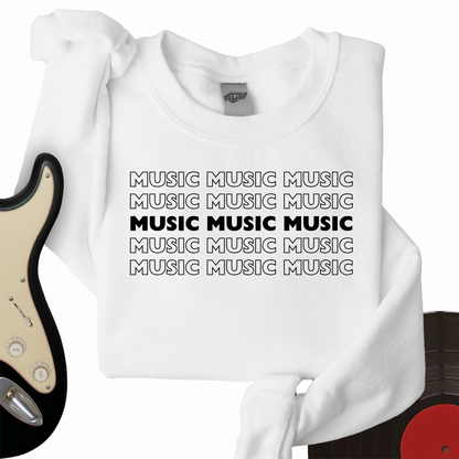 Music Music Music Crewneck