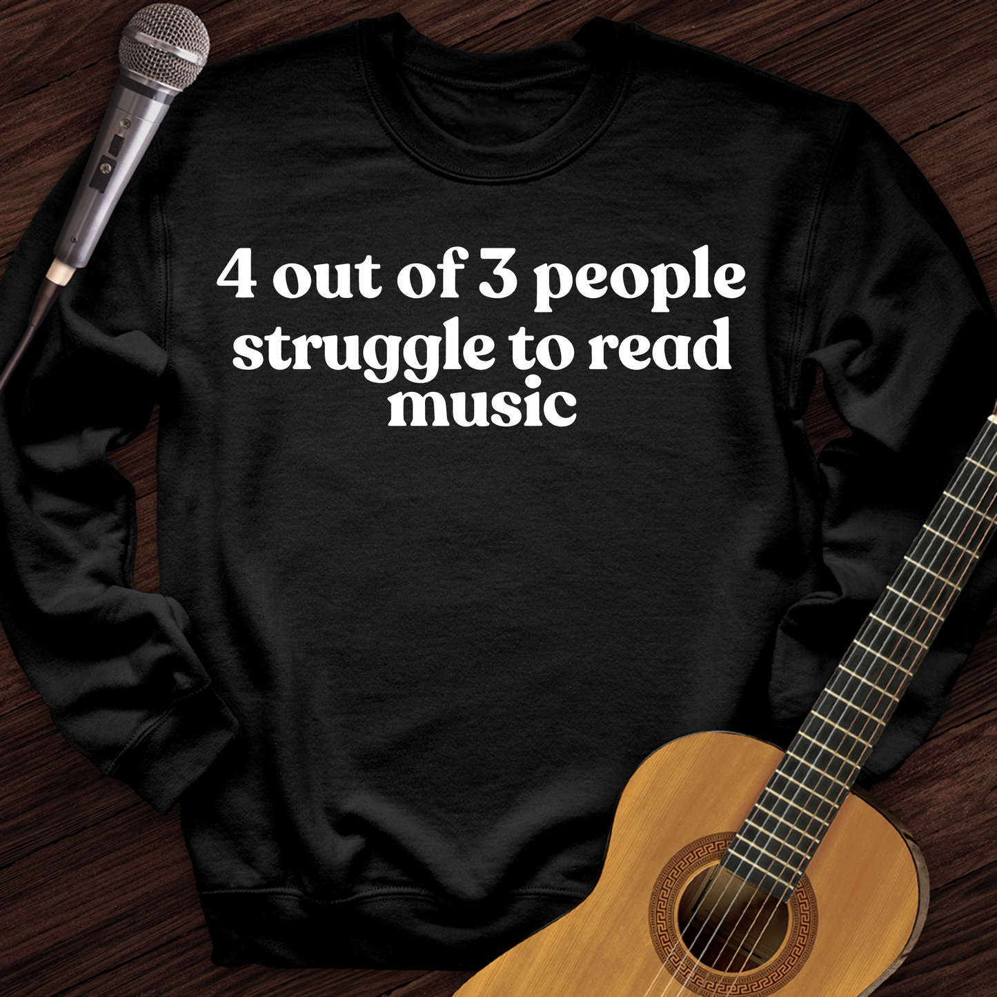 Reading Music Hard Crewneck