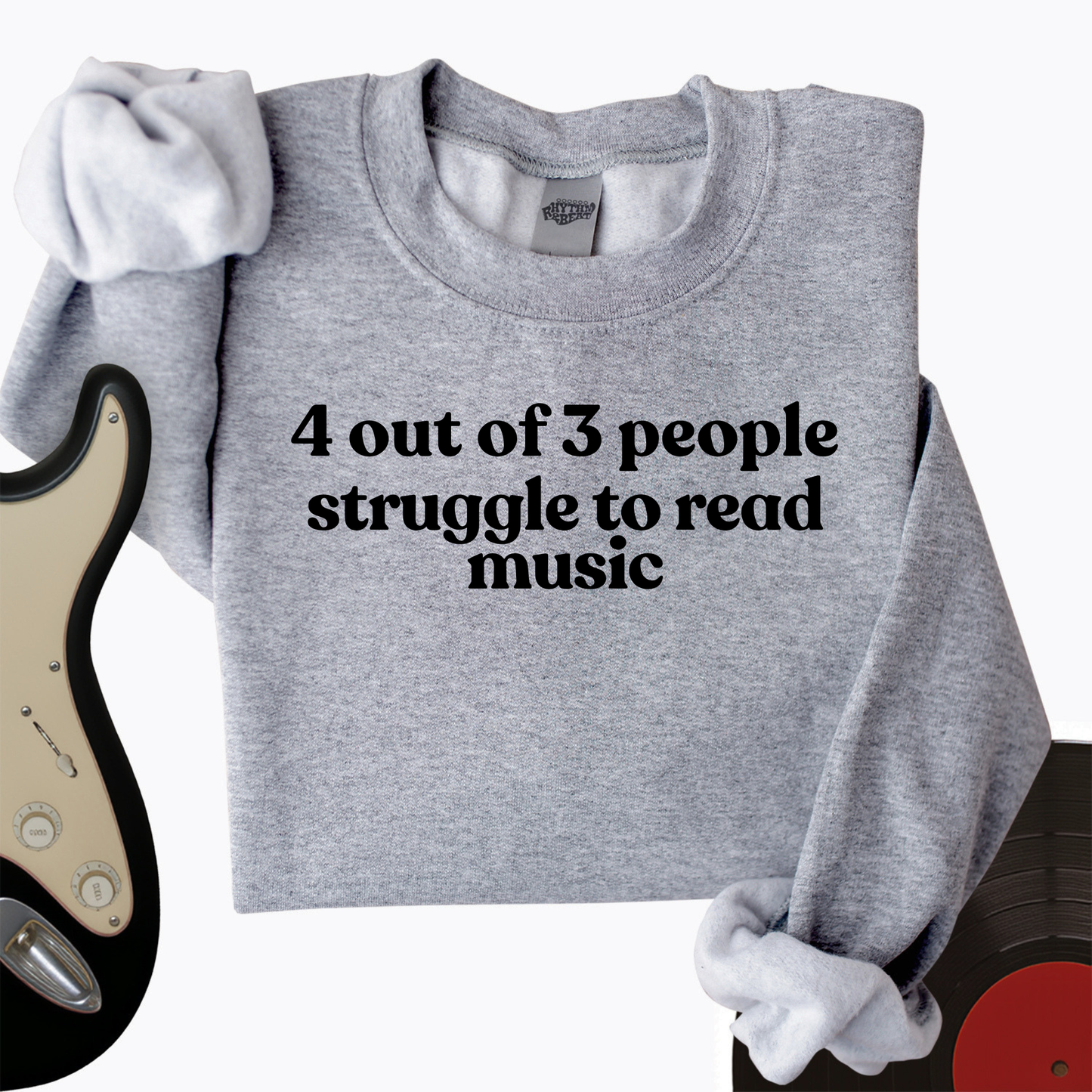 Reading Music Hard Crewneck