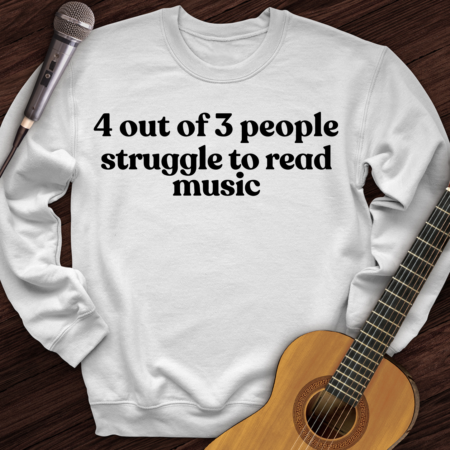 Reading Music Hard Crewneck