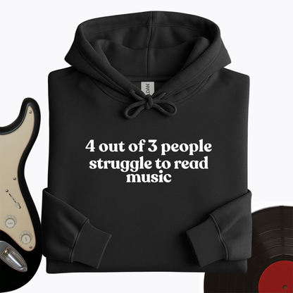 Reading Music Hard Hoodie
