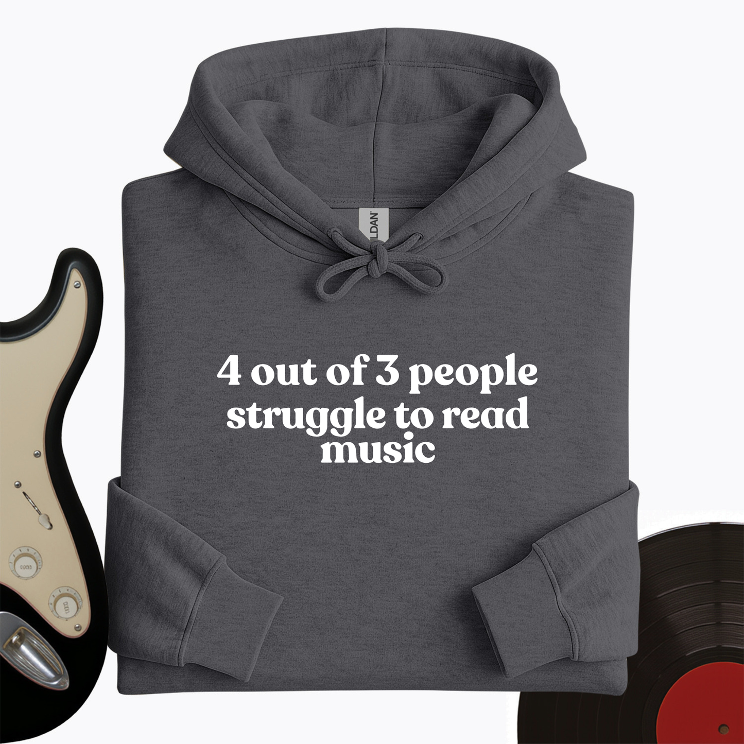 Reading Music Hard Hoodie