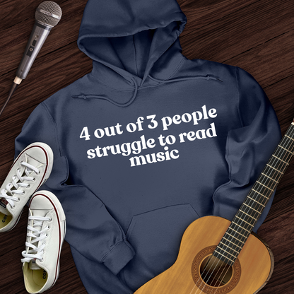 Reading Music Hard Hoodie