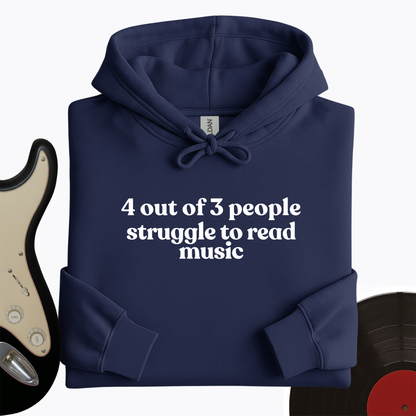 Reading Music Hard Hoodie