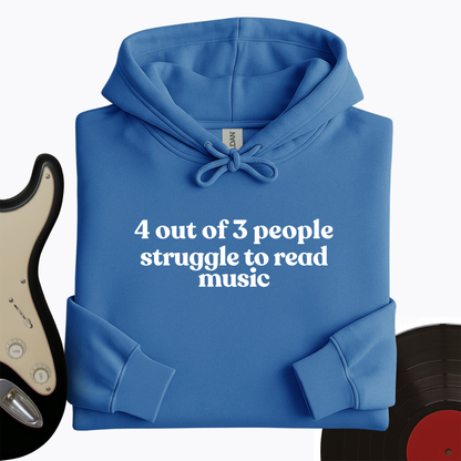 Reading Music Hard Hoodie