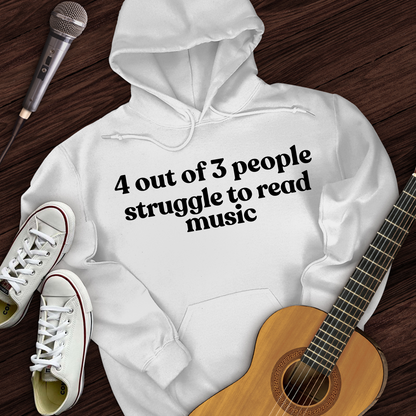 Reading Music Hard Hoodie