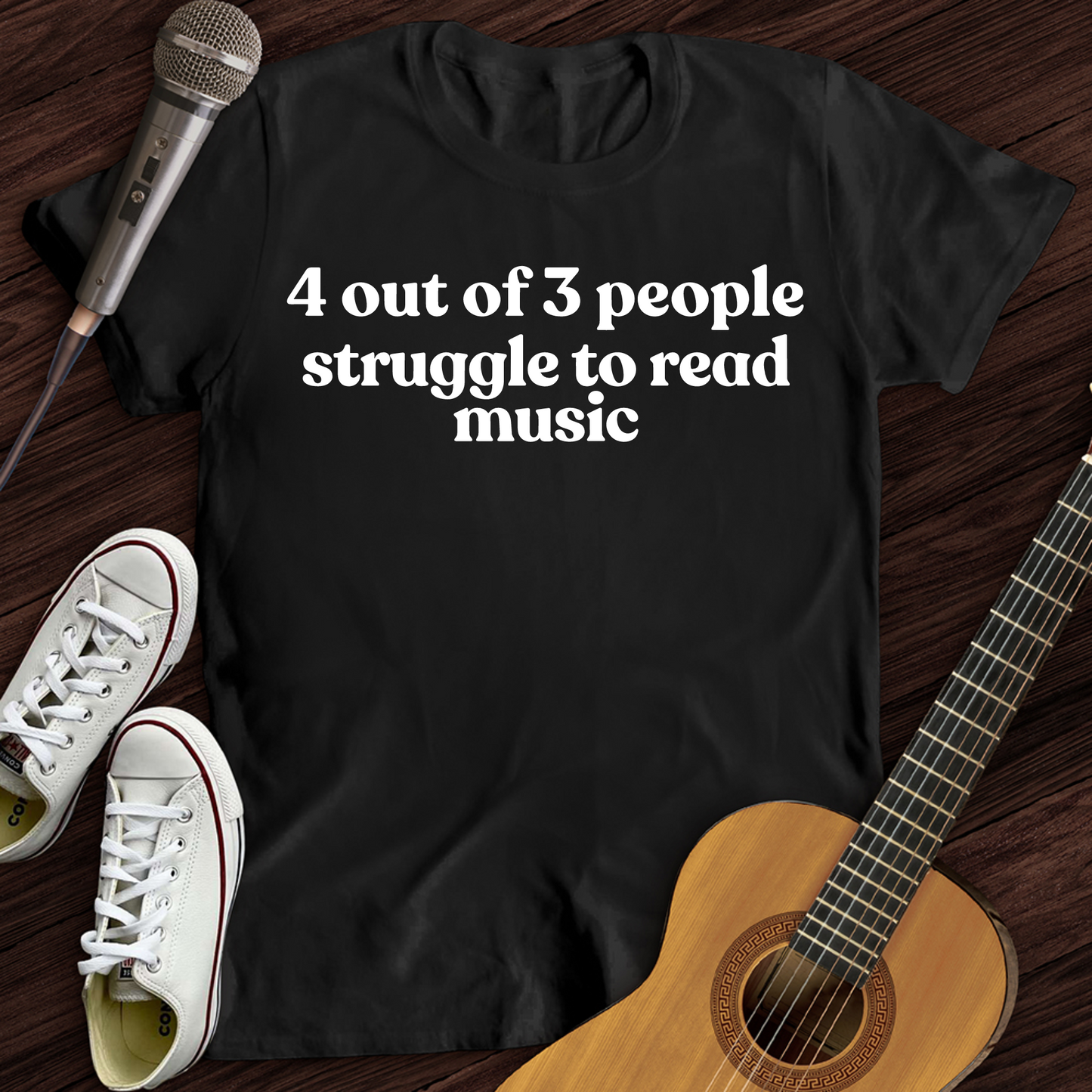 Reading Music Hard T-Shirt