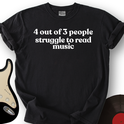 Reading Music Hard T-Shirt