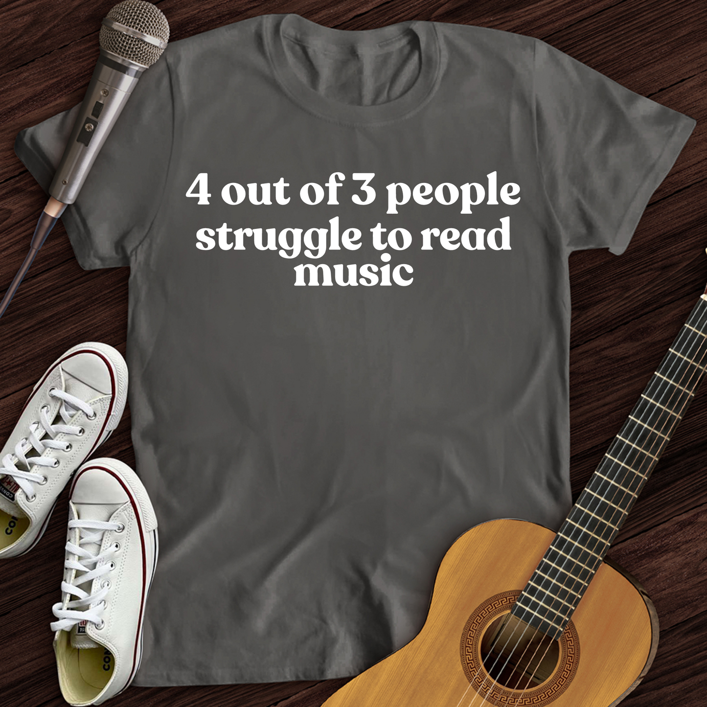 Reading Music Hard T-Shirt