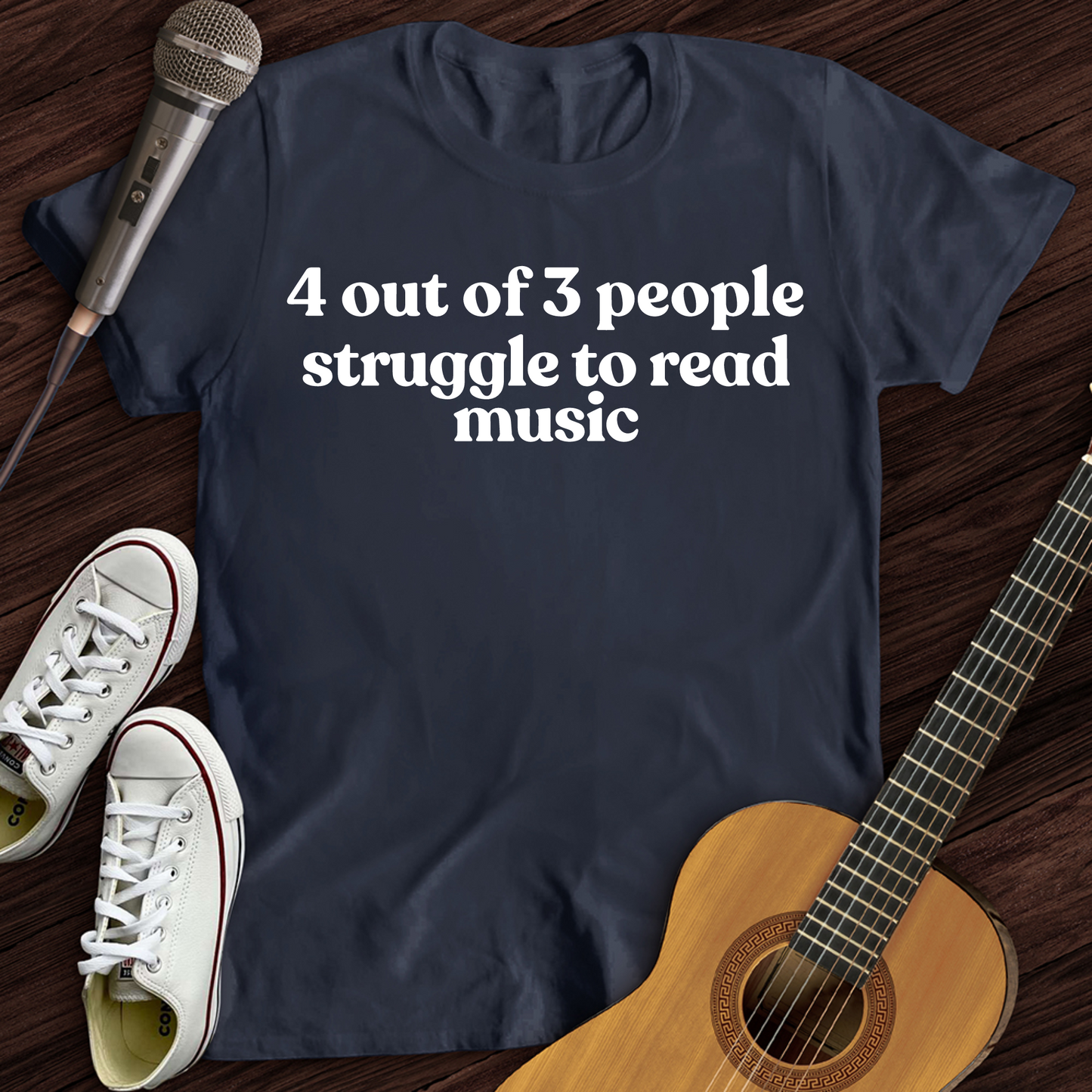 Reading Music Hard T-Shirt