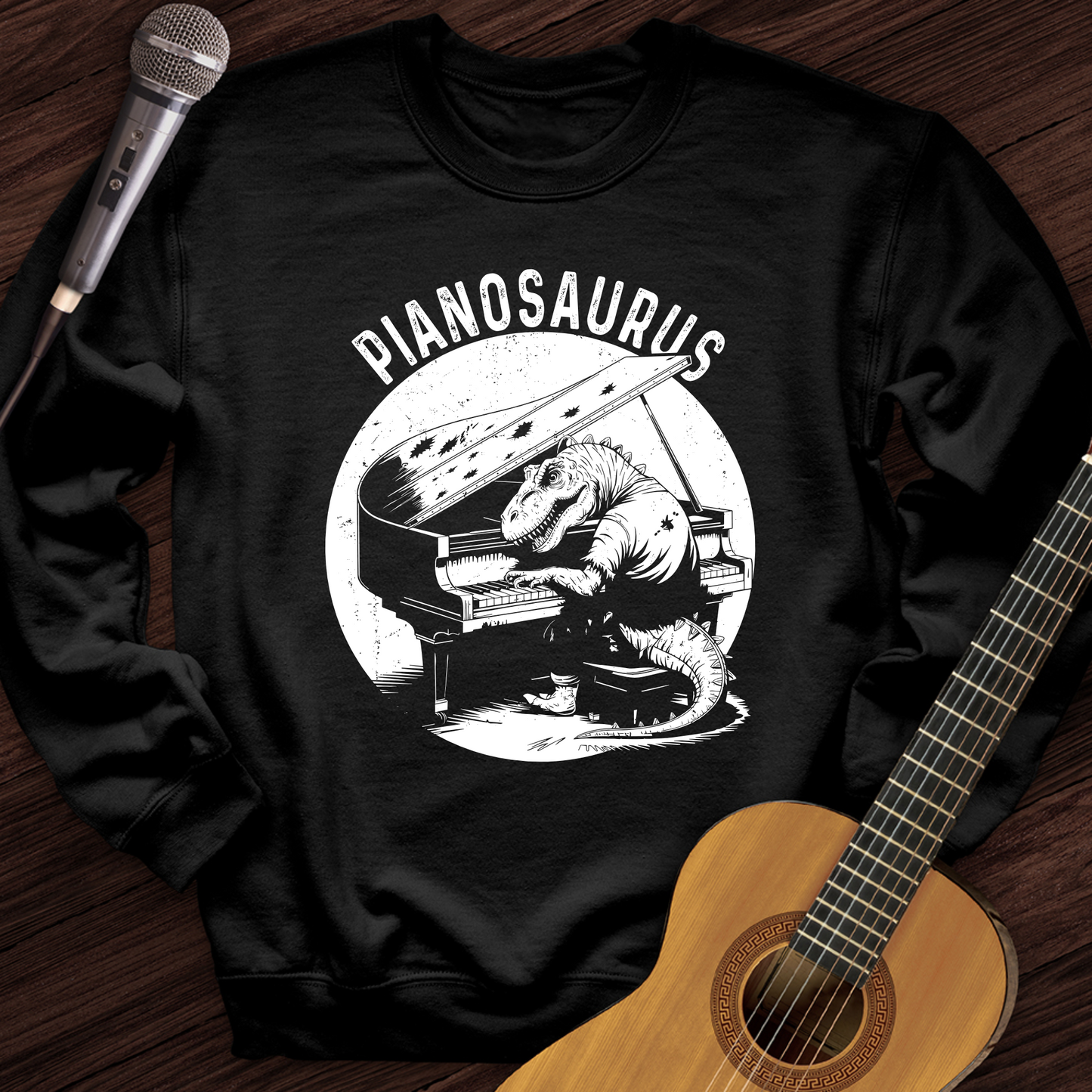 Pianosaurus Crewneck