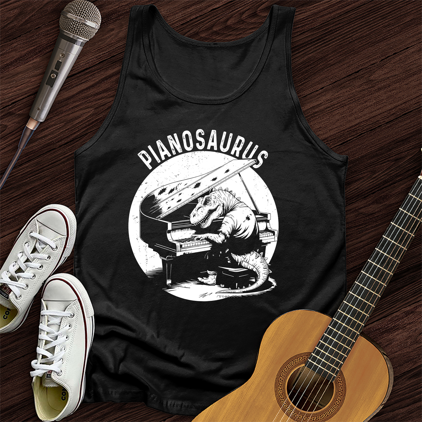 Pianosaurus Tank Top