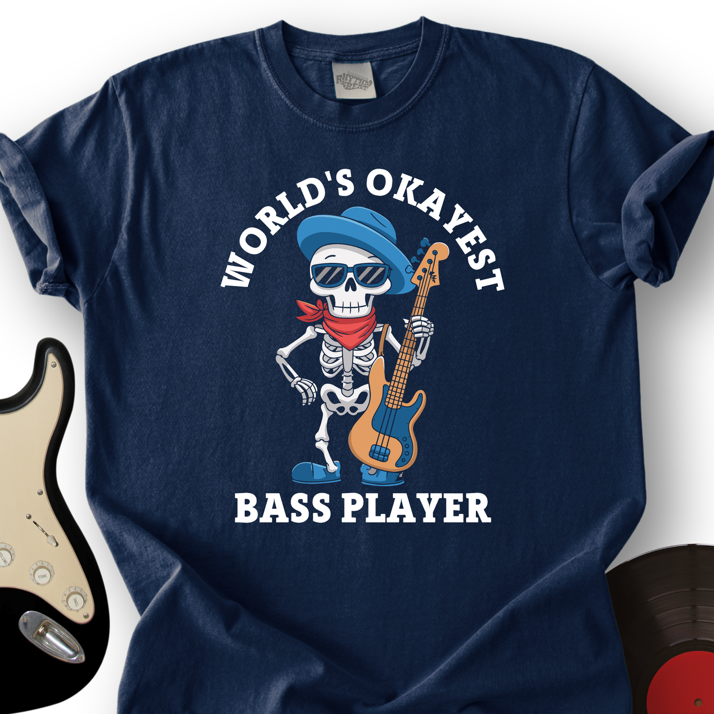 World's Okayest Bass Player T-Shirt