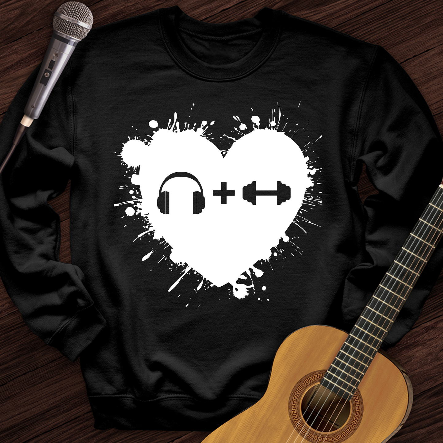 Music And Exercise Crewneck