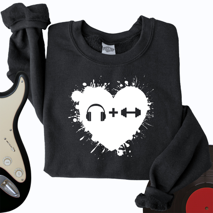 Music And Exercise Crewneck