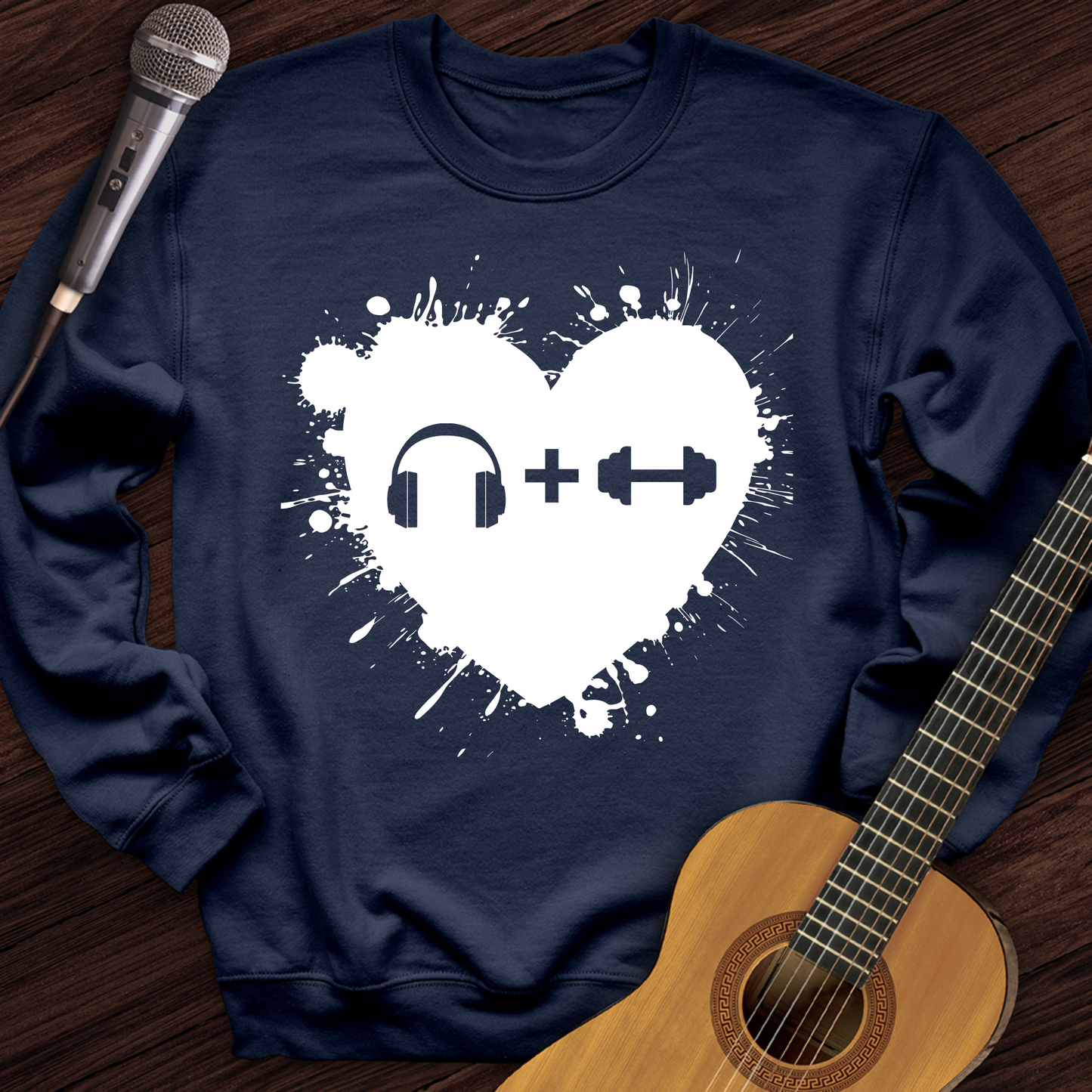 Music And Exercise Crewneck