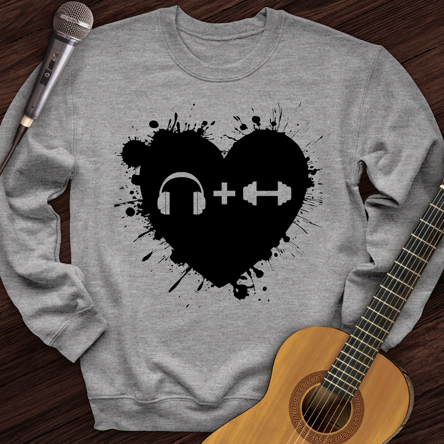 Music And Exercise Crewneck