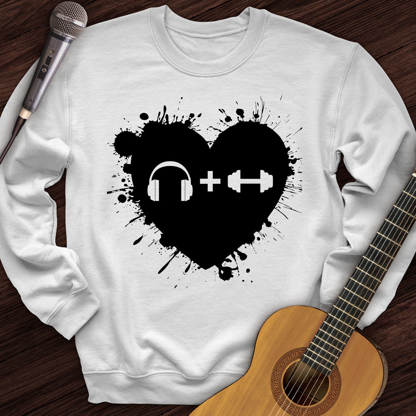 Music And Exercise Crewneck