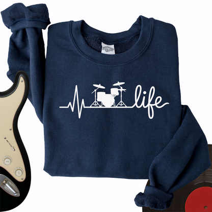 Drumbeat Crewneck