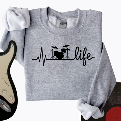 Drumbeat Crewneck