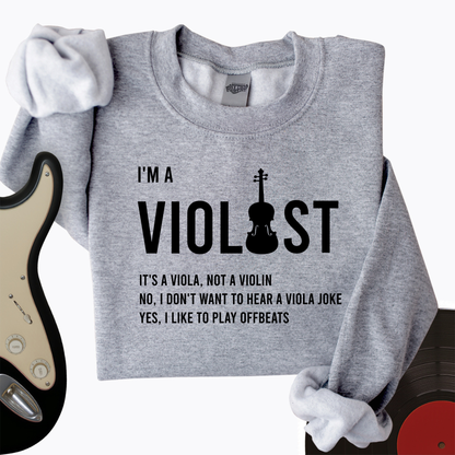 I'm A Violist Crewneck