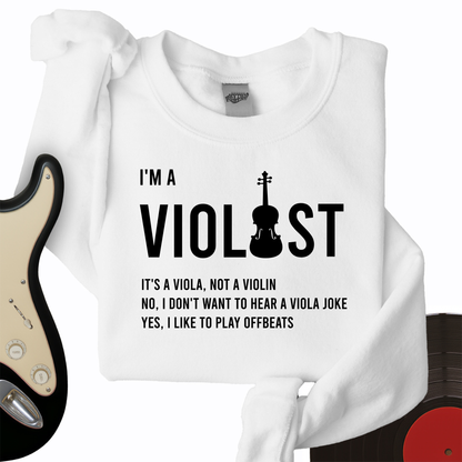 I'm A Violist Crewneck
