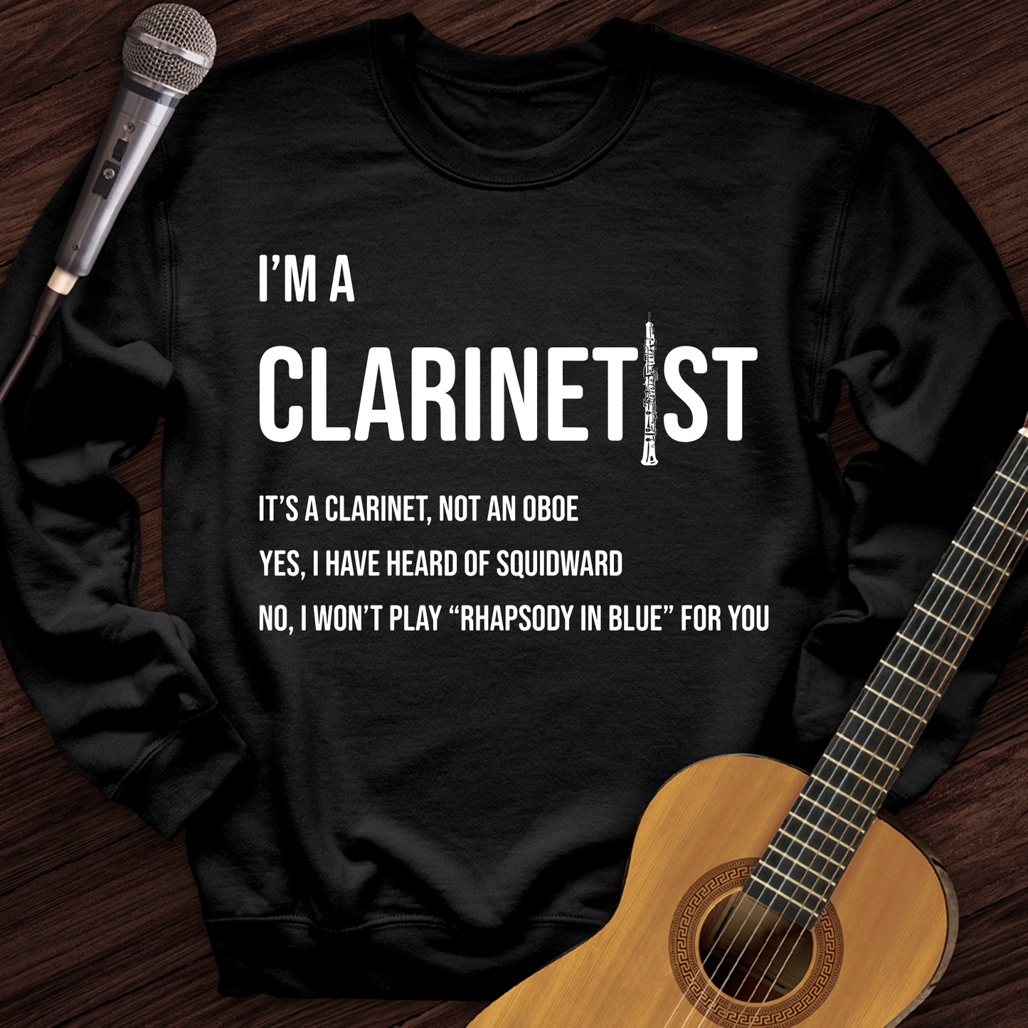 Clarinetist Crewneck