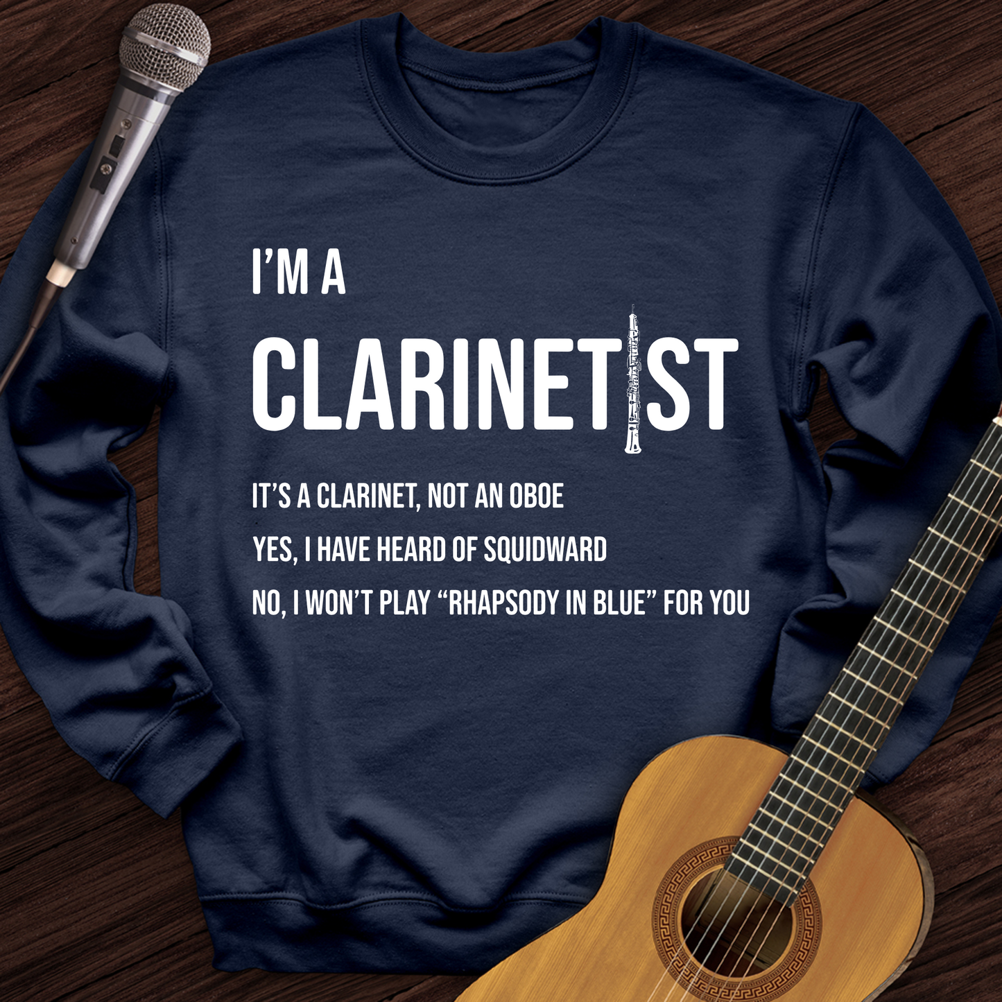 Clarinetist Crewneck