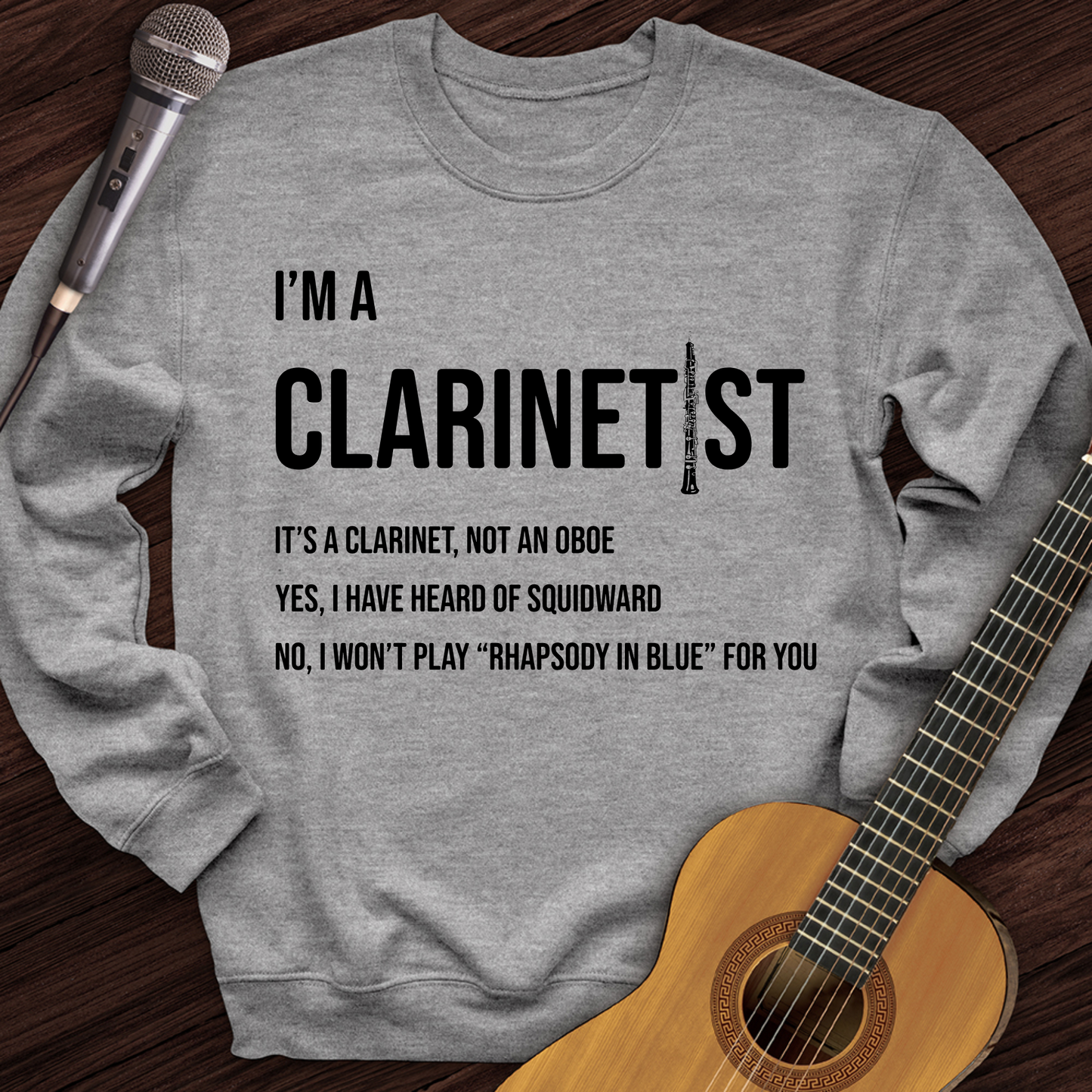 Clarinetist Crewneck