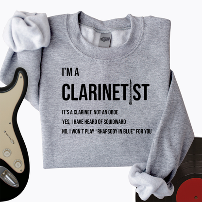 Clarinetist Crewneck