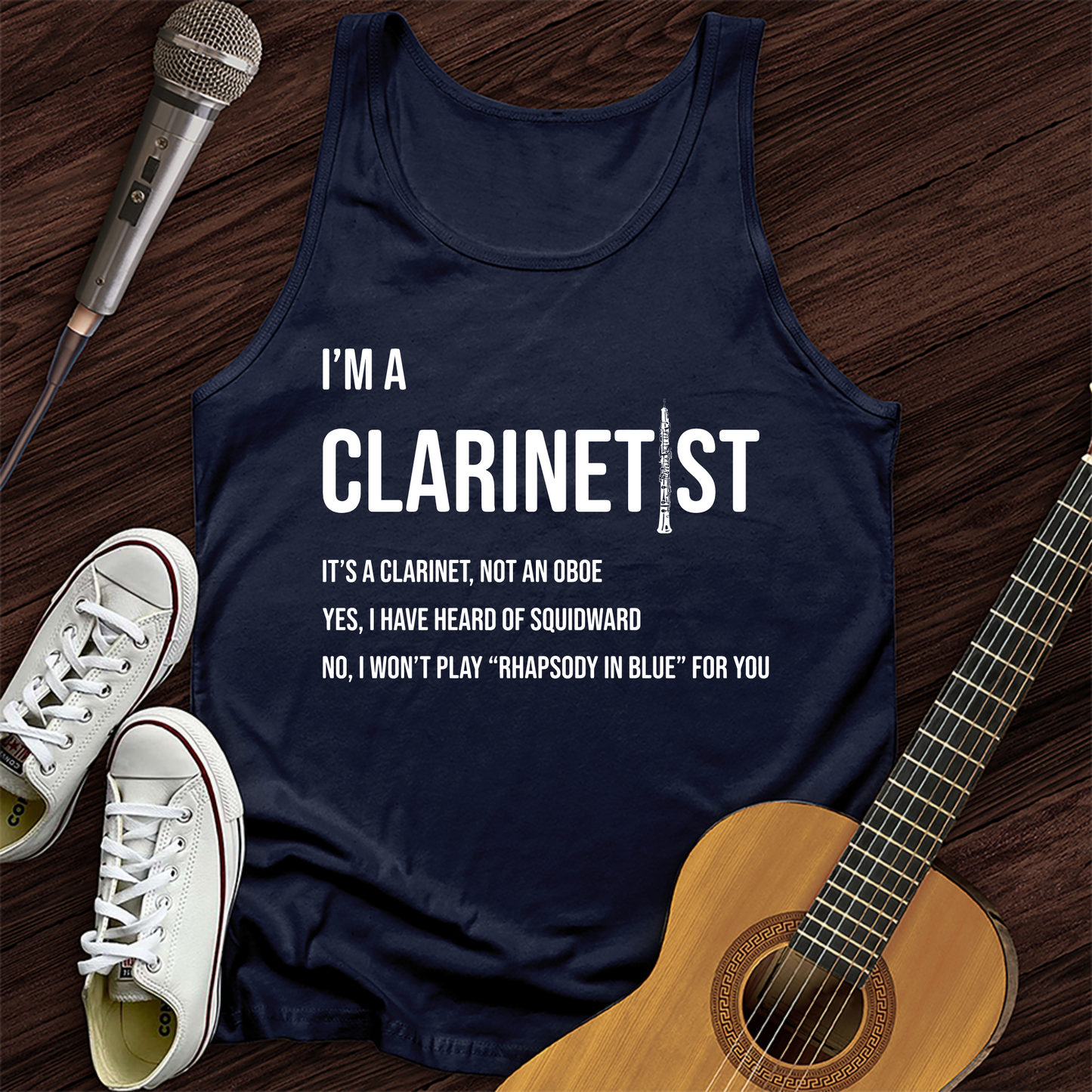 Clarinetist Tank Top