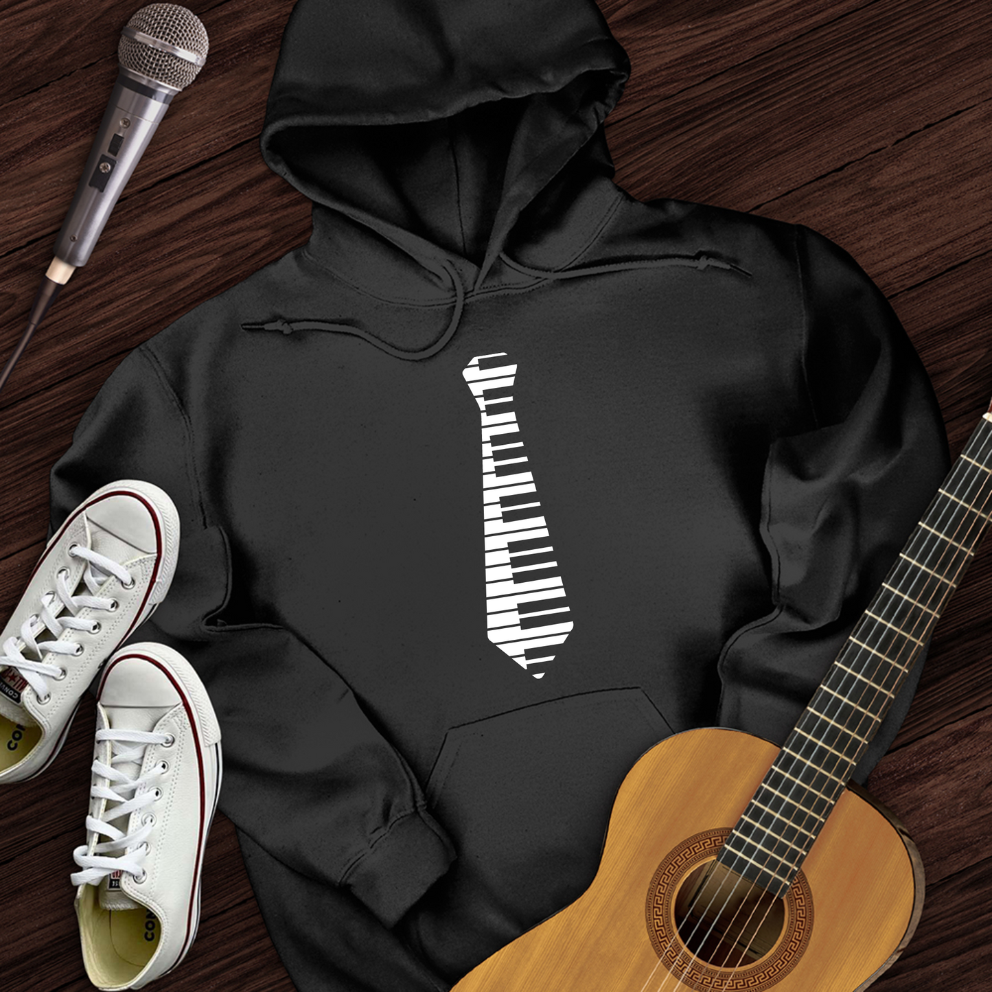 Tie Keyboard Hoodie