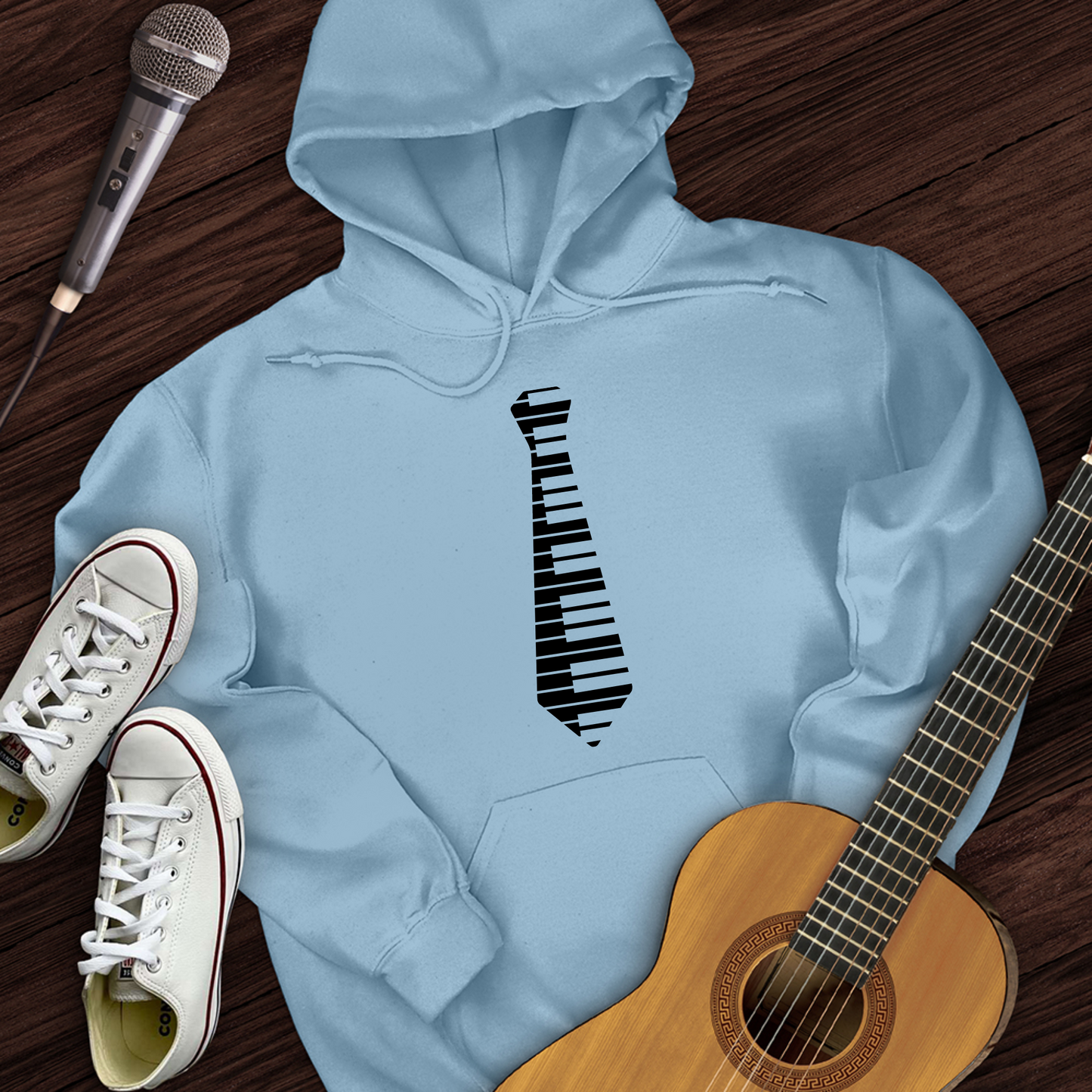 Tie Keyboard Hoodie