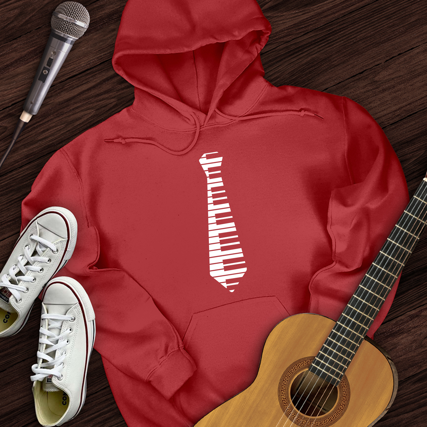 Tie Keyboard Hoodie