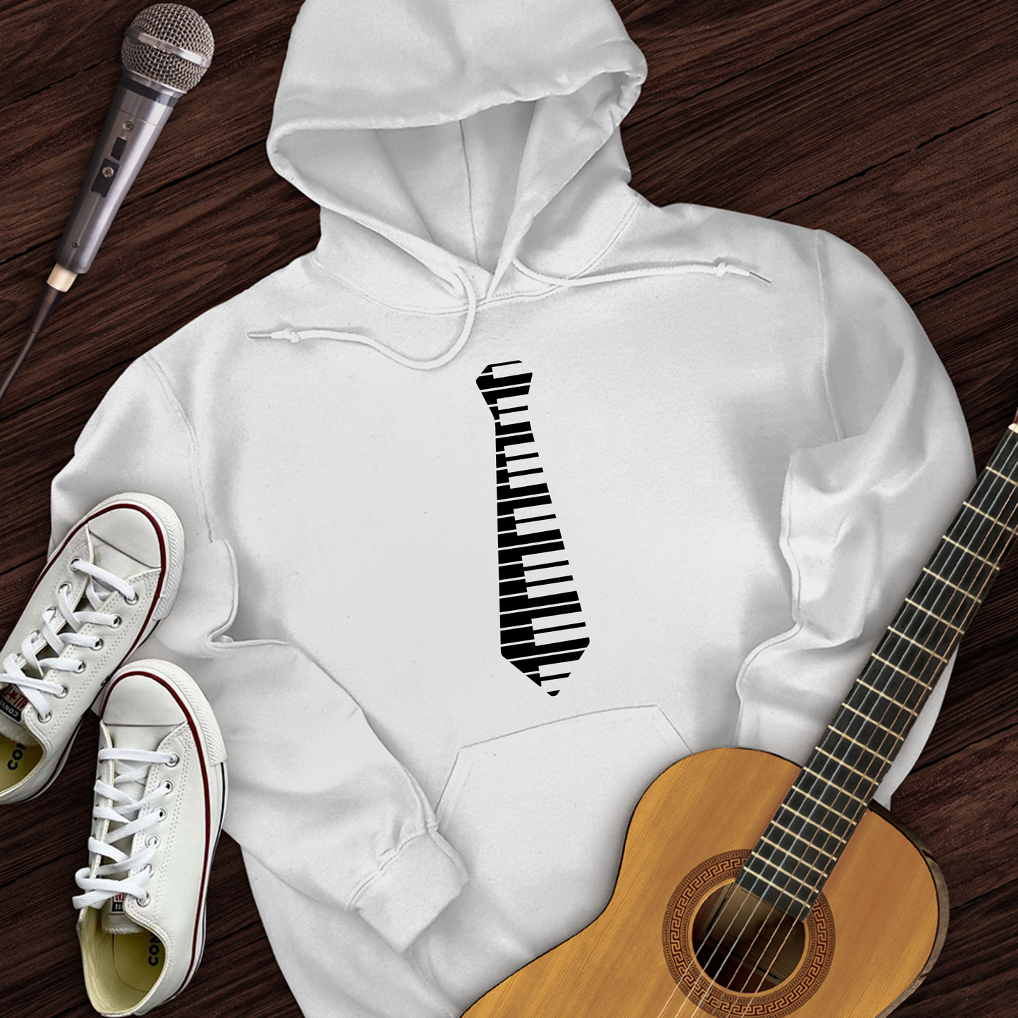 Tie Keyboard Hoodie