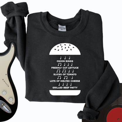 Burger Music Crewneck