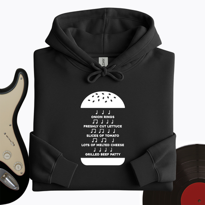 Burger Music Hoodie