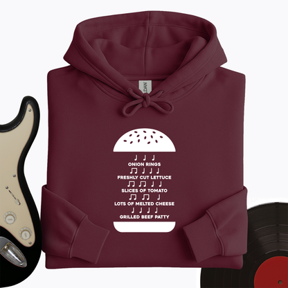 Burger Music Hoodie