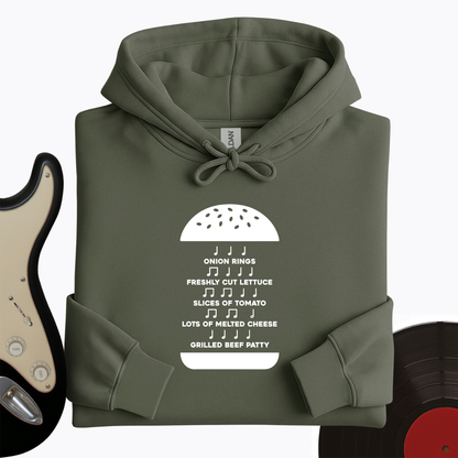 Burger Music Hoodie