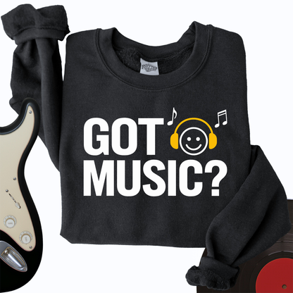 Got Music Crewneck