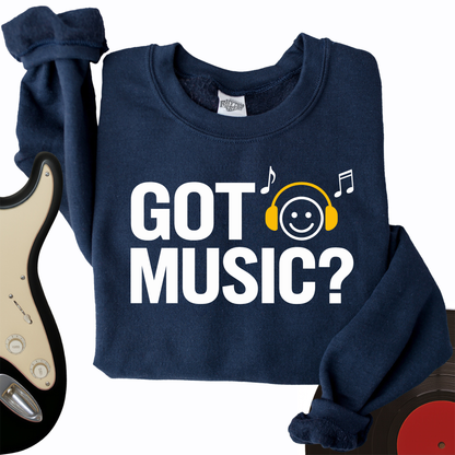 Got Music Crewneck