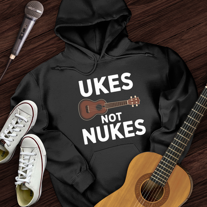 Ukes Not Nukes Hoodie